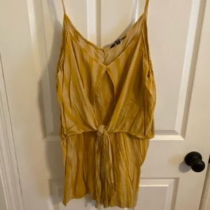 Mustard Yellow Romper
